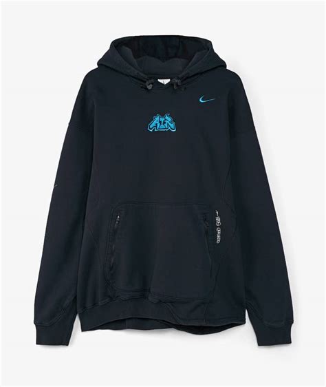 off white nike fleece hoodie